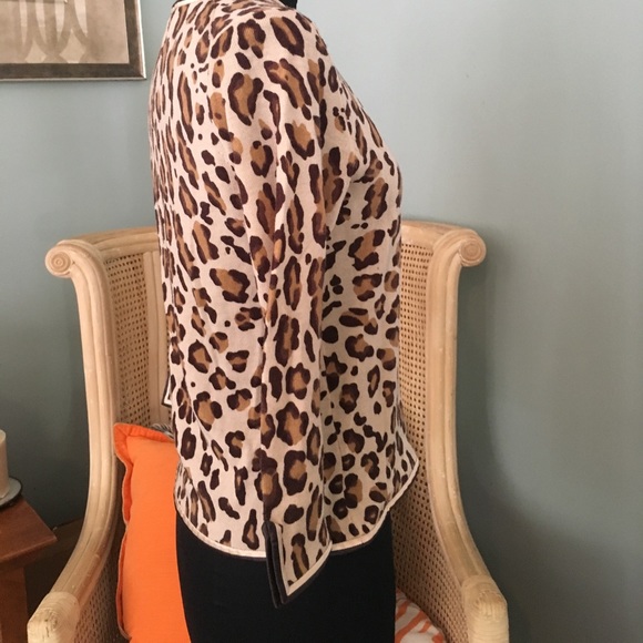 J. Crew | Animal Print Cardigan - Picture 4 of 7